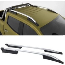 TMZ Garage Toyota Hilux Revo 2015+ Falcon Tavan Çıtası Seti (Sağ-Sol) | Gri Tavan Çıtası / Roof Rail
