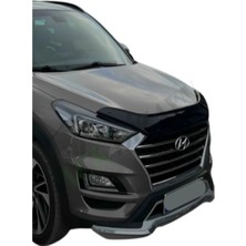 Roal Tuning Hyundai Tucson Ön Kaput Rüzgarlığı Parlak Siyah 2016-2020 Arası Birebir Uyumlu Kaput Koruma