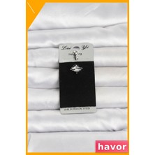 Havor Zirkon Taşlı Göbek Piercing 316L Cerrahi Çelik Antialerjik