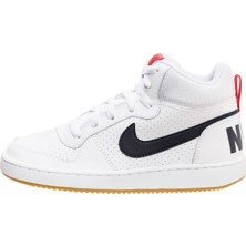 Nike Kadınlar İçin Court Borough Mid Beyaz Spor Ayakkabı 839977-107 40 Numaralı Nefes Alabilir Yapı ile Koşu ve Yürüyüş İçin İdeal