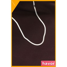 Havor Paslanmaz Çelik Zincir Kolye 60CM Uzunluk