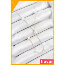 Havor Pirinç Inci Figürlü Y Kolye Kadın Aksesuarı