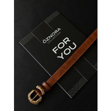 Öznora Köprü Tokalı Kadın Pantolon Kemeri, Ceket Kemeri, Elbise Kemeri