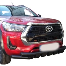 TMZ Garage 2015+TOYOTA Hilux Shark Ön Tampon Koruma Demiri Koruma Barı Siyah