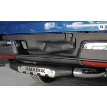 TMZ Garage Volkswagen Amarok 2023+ Arka Tampon Koruma Demiri | Krom Arka Koruma Barı – Demir
