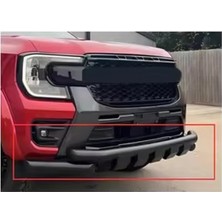 TMZ Garage Ford Ranger T9 2022+ Uyumlu Shark Ön Tampon Koruma Demiri - Off-Road Tasarım (Araca Özel)