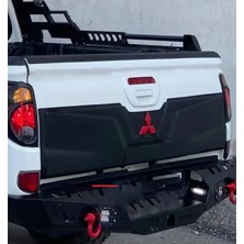 TMZ Garage 2007-2014 Mitsubishi L200 Arka Bagaj Yarım Kapak Kaplama Kabartma
