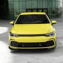 TMZ Garage Volkswagen Golf 8 R Line 2020-2024 Ön Lip Piano Black Ön Tampon Alt Eki