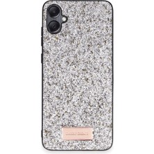 Asil Acar Home Onegif Samsung Galaxy A05 Bright Simli Kapak - Gümüş