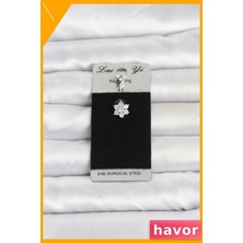 Havor Çiçek Model Göbek Piercing 316L Cerrahi Çelik Antialerjik