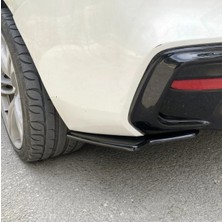 TMZ Garage Bmw 1 Serisi F20 2015-2019 M Paket Arka Flap Difüzör Yan Eki Abs Plastik