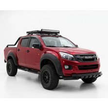 TMZ Garage 2012-2019 Isuzu D-Max Ön Tampon Shark Koruma Demiri Siyah
