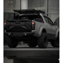 TMZ Garage 2015-2020 Nissan Navara NP300 Arka Bagaj Kapak Kabartma Kaplama