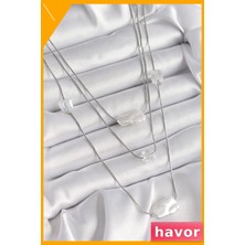Havor Pirinç Inci Detaylı Kadın Kolye Modelleri