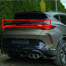 TMZ Garage Cupra Formentor 2020+ Stop Üstü Spoiler Piano Black Arka Cam Altı Spoiler Eki