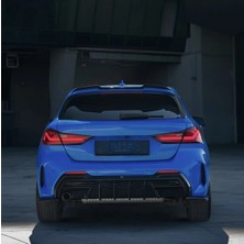 TMZ Garage Bmw F40 1 Serisi 2019-2024 Arka Difüzör M Paket Uyumlu Piano Black Difüzör