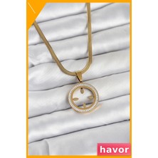 Havor Paslanmaz Çelik Italyan Zincir Kolye 60CM Çeyrek Takılabilir