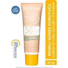 Photoderm Cover Touch SPF50+ Very Light Karma Yağlı Ciltler Kapatıcı Etkili Renkli Güneş Kremi 40 ml