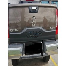 TMZ Garage 2017+MERCEDES x Class Arka Bagaj Kapak Kaplama Kabartma