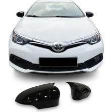 TMZ Garage 2013-2018 Toyota Corolla Batman Yarasa Ayna Kapağı Parlak Siyah | Ithal | Birebir Uyum
