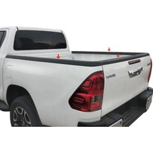Türkmen Toyota Hilux Kasa Kenar Koruma Set Abs 3 Parça 2015-2020 Arası Uyumludur