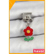 Havor Paslanmaz Çelik Papatya Tasarımlı Bileklik Aksesuarı