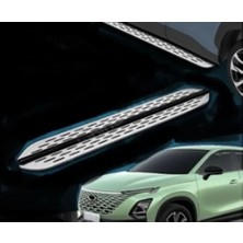 TMZ Garage 2022+ Chery Omoda 5 Yan Basamak Gri | Uyumlu | Güçlü Tasarım