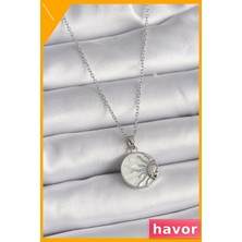 Havor Paslanmaz Çelik Zincirli Kadın Kolyesi 45CM Uzunluk