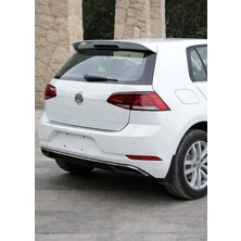 TMZ Garage Volkswagen Golf 7 Beyaz Spoiler | Sportif Tasarım | Şık Arka Görünüm