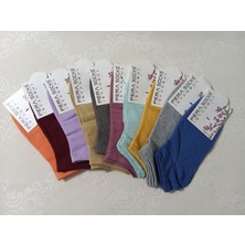 Pera Socks 10'lu Kadın Patik Çorap– Nefes Alan, Terletmeyen, Sıkmayan Lastik, Topuk Burun Takviyeli