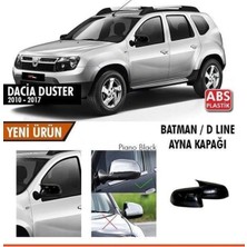 Aloyes Dacia Duster 1,5 Yarasa Ayna Kapağı 2010-2017 | Piano Black | ( Çift Taraflı Bant Ile Gelir )
