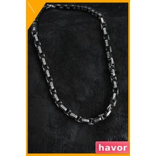 Havor Paslanmaz Çelik Erkek Kolye 60CM Uzunluk