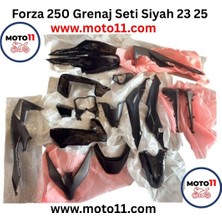 Honda Forza 250 Grenaj Seti Siyah 2023 24 2025 | MOTO11