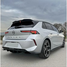 TMZ Garage Opel Astra L 2020+ Arka Difüzör Piano Black Abs