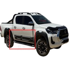 TMZ Garage 2015 ve Üzeri Uyumlu Toyota Hilux Kapı Gövde Kaplama Kabartma Seti