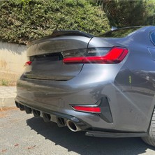 TMZ Garage Bmw 3 Serisi G20 2018-2022 Bagaj Spoiler Sportline Uyumlu Piano Black Abs Arka Üst