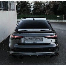 TMZ Garage 2020-2024 Audi A3 8y Advanced Standart Kasa Arka Difüzör (S Line Uyumlu Değildir)