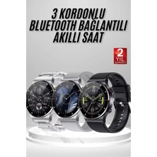  akıllı saat amoled ekran bluetooth bağlantılı sesli görüşme nabız ölçer
