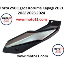 Honda Forza 250 Egzoz Koruma Kapağı 2021 22 23 2024 | MOTO11