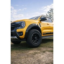 TMZ Garage Ford Ranger T9 Çamurluk Dodik Kaplama Kabartma Koruma Parlak Siyah