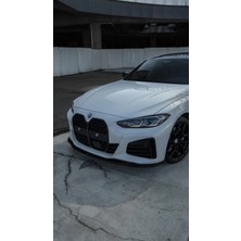 TMZ Garage Bmw 4 Serisi G26 Gran Coupe 2020+ M Paket Body Kit Seti Ön Lip Marşpiyel Difüzör Spoiler Flap