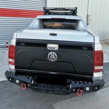 TMZ Garage Volkswagen Amarok 2010-2016 Arka Bagaj Kapağı Kaplama (Yazısız) | Mat Siyah – Arka Kapak Koruma