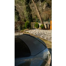 TMZ Garage Audi A4 B9 Bagaj Spoiler 2016-2024 | Parlak Siyah Sportif Arka Spoiler