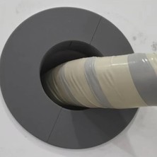 MarkEntegra Plastik Klima Borusu Kapak Aparatı, Sızdırmazlık Sağlayan Koyu Gri