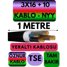 Avarson Öznur 3X16 + 10 Nyy (Yeraltı Kablosu) Metre Seçenekli
