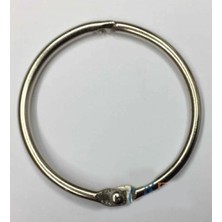Pileli Store Pilelistore Kilitli Yuvarlak Halka, 4cm - 1 Adet
