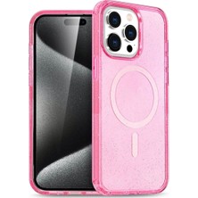 Asil Acar Home Apple İphone 15 Pro Max Kılıf  Magsafe Kapak - Pembe