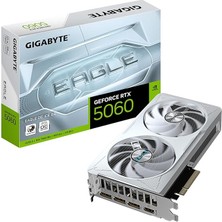 VGA Nvıdıa 8gb Gddr7 RTX5060 Eagle Oc Ice GV-N5060EAGLEOC Ice-8gd 128BIT/3XDP/1XHDMI/2XFAN
