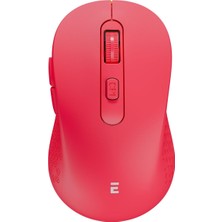 SM-BT08 USB 2in1 Bluetooth ve 2.4ghz Uzun Menzilli Kablosuz Mouse (Pembe)