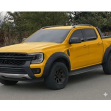 TMZ Garage Ford Ranger T9 2022+ Çamurluk Dodik Seti Vida Görünümlü Mat Siyah 4 Parça